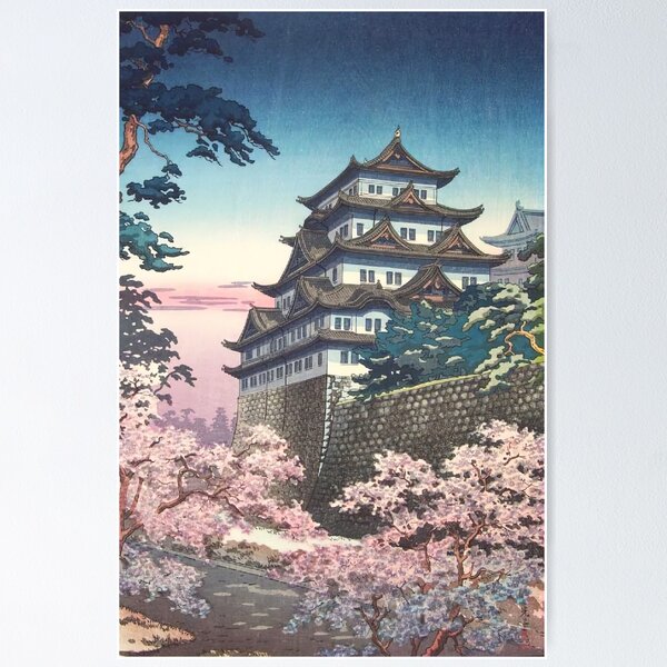 Item preview, Nagoya Castle 1937 by Tsuchiya Koitsu Edo Period Japanese designed and sold by Onodera.