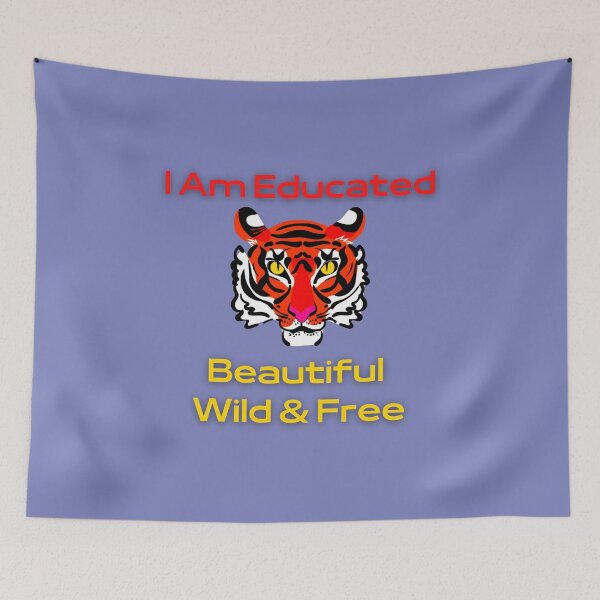 Item preview, I Am Wild Tiger, very peri, picture, text, designed and sold by LuFilu.