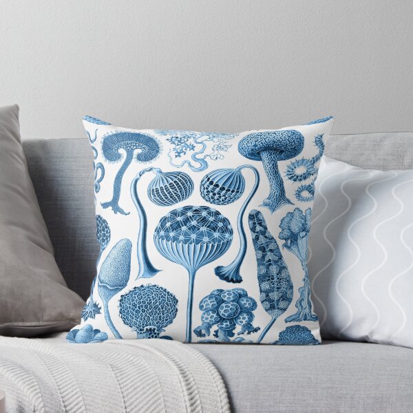 Item preview, Mycetozoa - Kunstformen der Natur (1904) by Ernst Haeckel Classic T-Shirt Blue designed and sold by PODUNUSUAL.