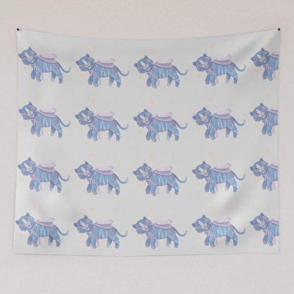 Item preview, Blue tiger designed and sold by MarikaFox.