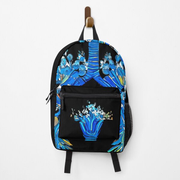 Item preview, Blue Lungs, floral leaves, lungs,healthy lung, lungs cancer, respiratory therapist, cystic fibrosis designed and sold by Collagedream.