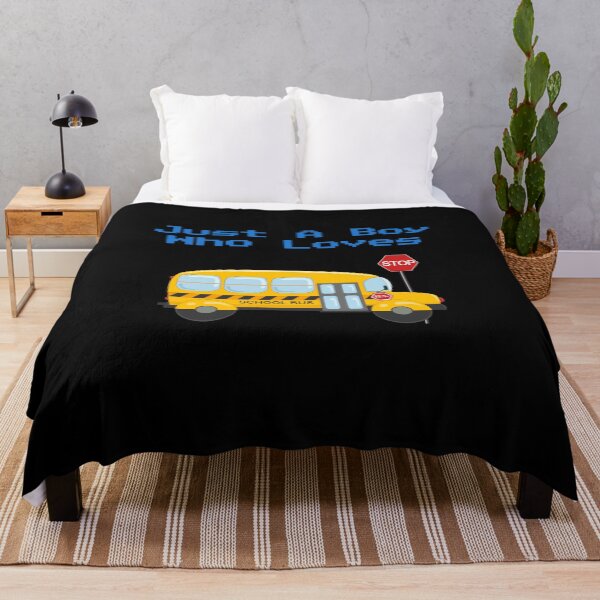 Item preview, Just A Boy Who Loves School Buses  designed and sold by Yonik ★★★★★.