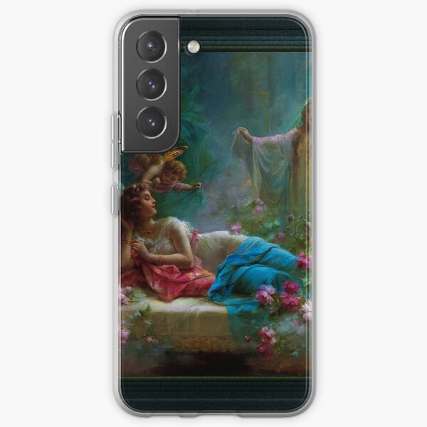 A Dream by Hans Zatzka Old Masters Classical Fine Art Reproduction Samsung Galaxy Soft Case