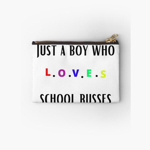 Item preview, Just a boy who loves school buses designed and sold by chourouk shop ★★★★★.