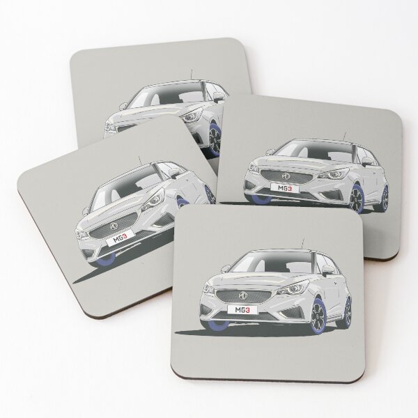 Item preview, MG3 Car in Silver designed and sold by Webazoot Industries - Car Art.