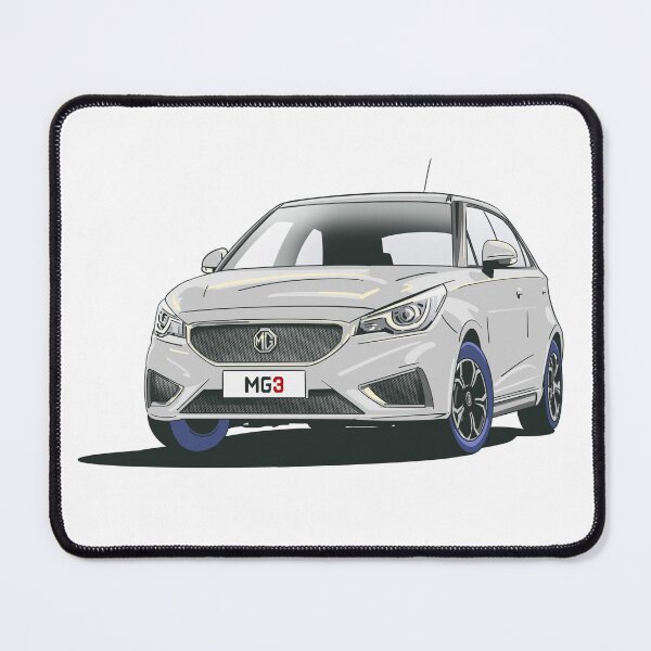 Item preview, MG3 Car in Silver designed and sold by Webazoot Industries - Car Art.