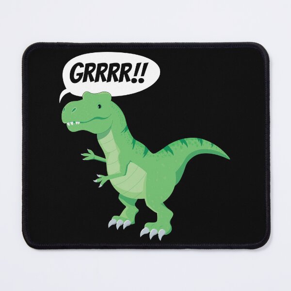 Item preview, Dinosaur Grrrr - cute T Rex designed and sold by ohsomenerd.