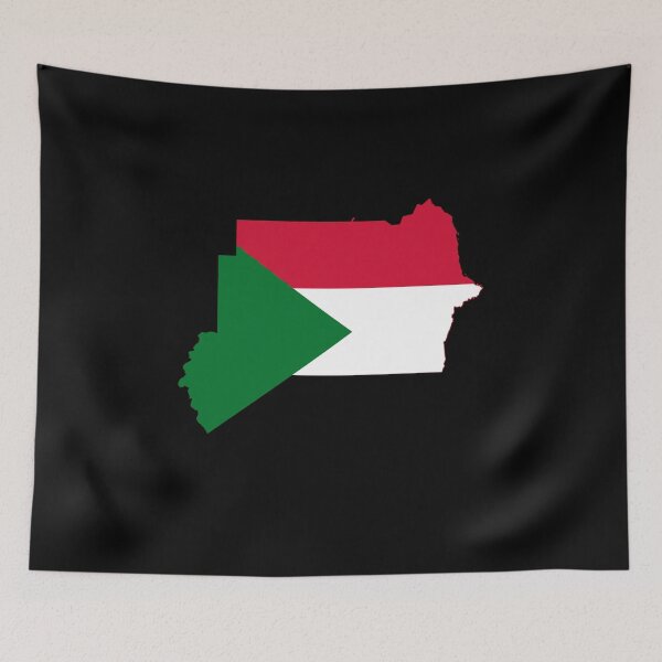 Item preview, Sudan flag  designed and sold by Yonik ★★★★★.