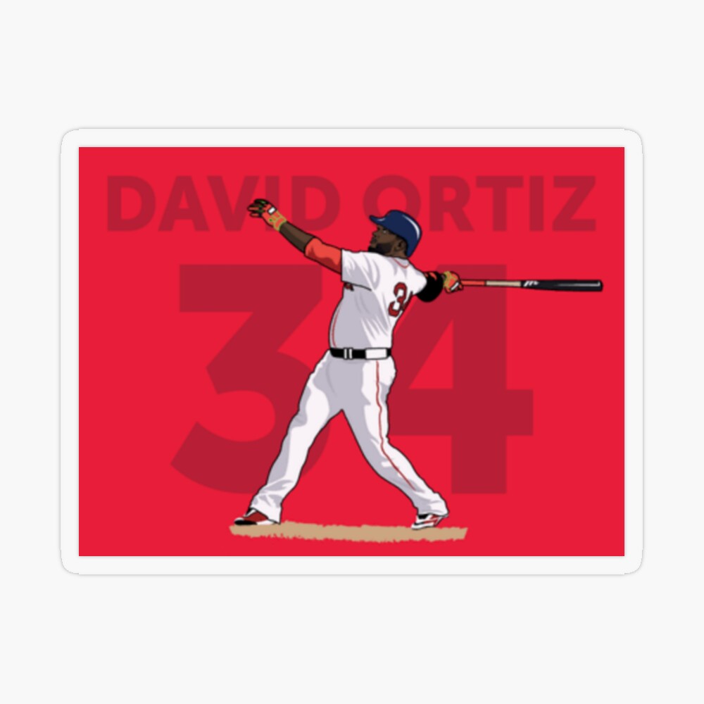 David Ortiz 'big Papi' Boston Red Sox Poster/canvas 