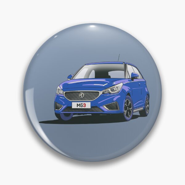 Item preview, MG 3 Car in Laser Blue designed and sold by Webazoot Industries - Car Art.