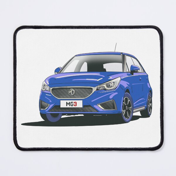 Item preview, MG 3 Car in Laser Blue designed and sold by Webazoot Industries - Car Art.