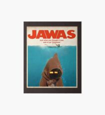 Jawas : Inspired by Star Wars & Jaws Art Board