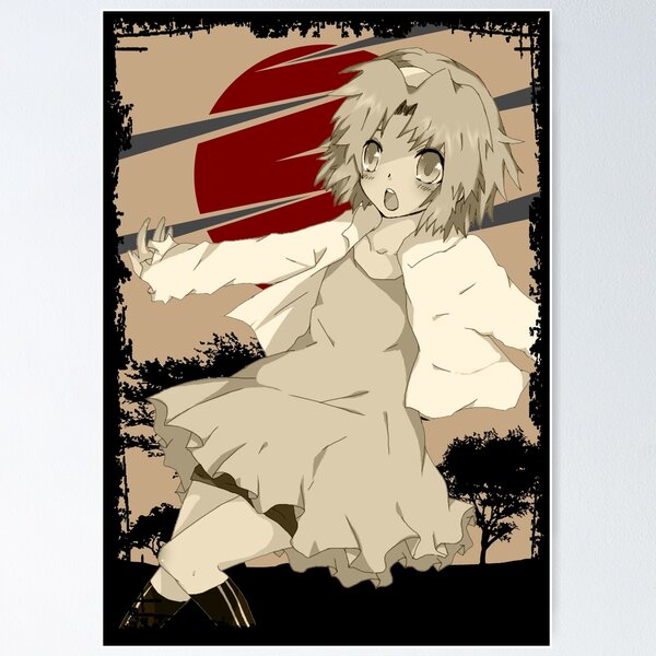 Double Sided Anime Poster: Highschool of the Dead, Samurai Girls