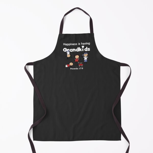 Item preview, Christian Design - Happiness is having Grandkids - Proverbs 17 verse 6 designed and sold by simplydesignart.