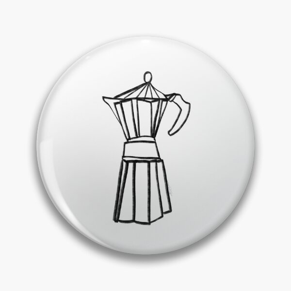 Item preview, Cafetiere Coffee Sketch Artwork designed and sold by MDBespokeArt.