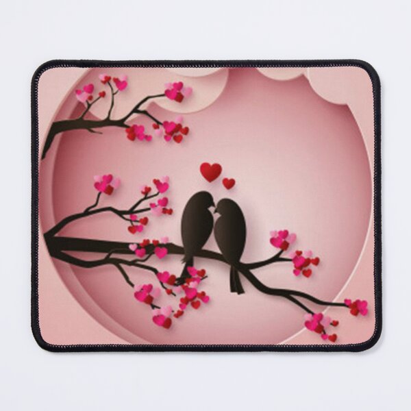 Item preview, Cute Pink birds love designed and sold by CoolAR.