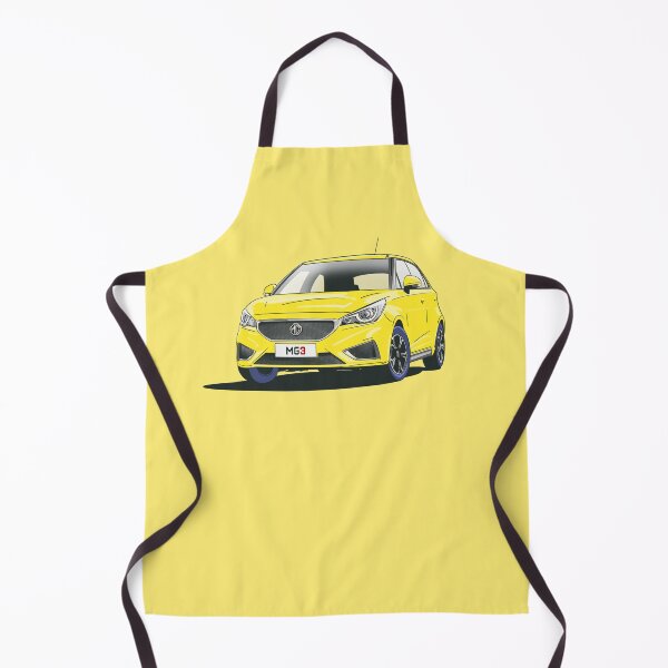 Item preview, MG3 Car in Hello Yellow designed and sold by Webazoot Industries - Car Art.