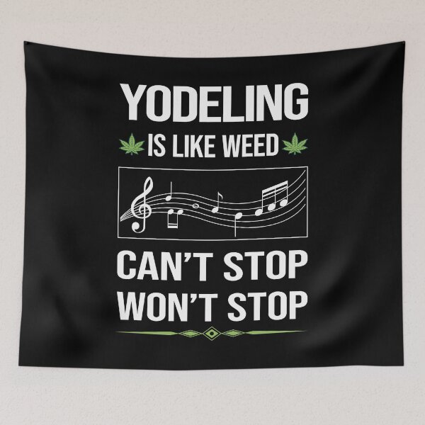 Item preview, Funny Can't Stop Yodeling Yodel designed and sold by FulviaContreras.