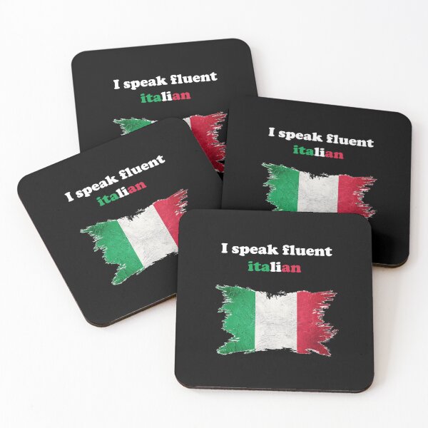 Item preview, I speak fluent italian designed and sold by Yonik ★★★★★.