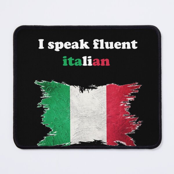 Item preview, I speak fluent italian designed and sold by Yonik ★★★★★.