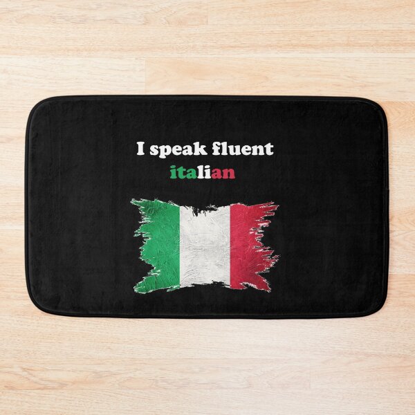 Item preview, I speak fluent italian designed and sold by Yonik ★★★★★.