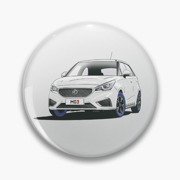 Item preview, MG 3 Car in Arctic White designed and sold by Webazoot Industries - Car Art.