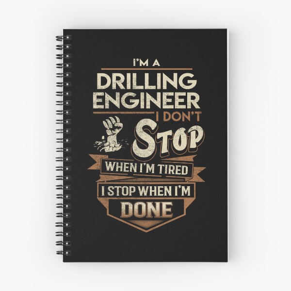 Item preview, Drilling Engineer T Shirt - I Stop When Done Job Gift Item Tee designed and sold by paneczkopat.