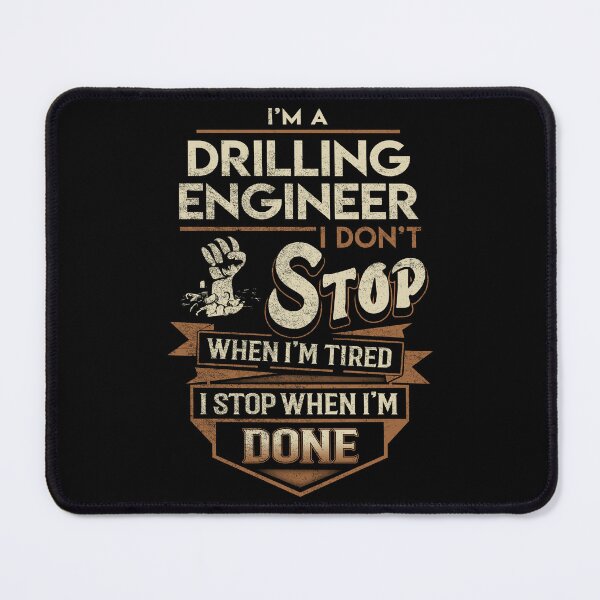 Item preview, Drilling Engineer T Shirt - I Stop When Done Job Gift Item Tee designed and sold by paneczkopat.