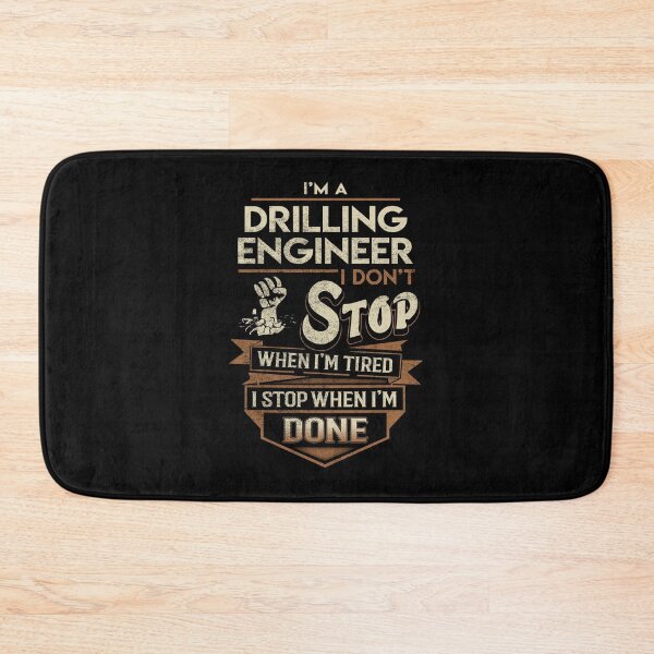 Item preview, Drilling Engineer T Shirt - I Stop When Done Job Gift Item Tee designed and sold by paneczkopat.