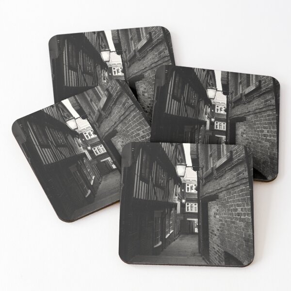 Item preview, Spooky Street In York England, Vintage Style Photograph designed and sold by TrulyEpoque.