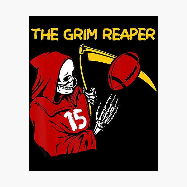 When It is Grim, Be The Grim Reaper, Kensas city, KC, 13 Seconds Chiefs,  Mahomes Essential T-Shirt for Sale by Lunarts