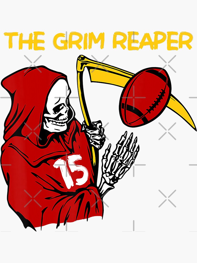 KC Grim Reaper of Kansas City Grim Reaper Red Kc F T-Shirt