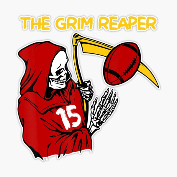 : KC Grim Reaper of Kansas City Grim Reaper Red Kc Fanshop KC T- Shirt : Clothing, Shoes & Jewelry