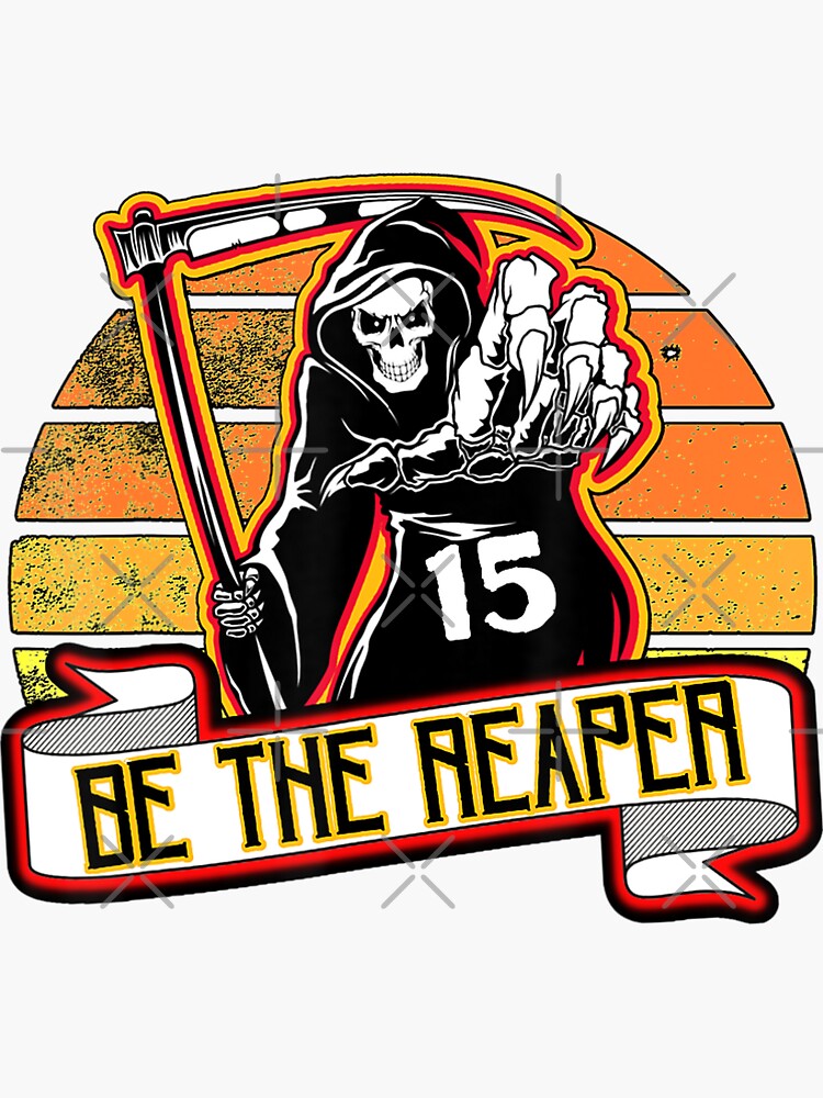 When It is Grim, Be The Grim Reaper, Kensas city, KC, 13 Seconds Chiefs,  Mahomes | Sticker