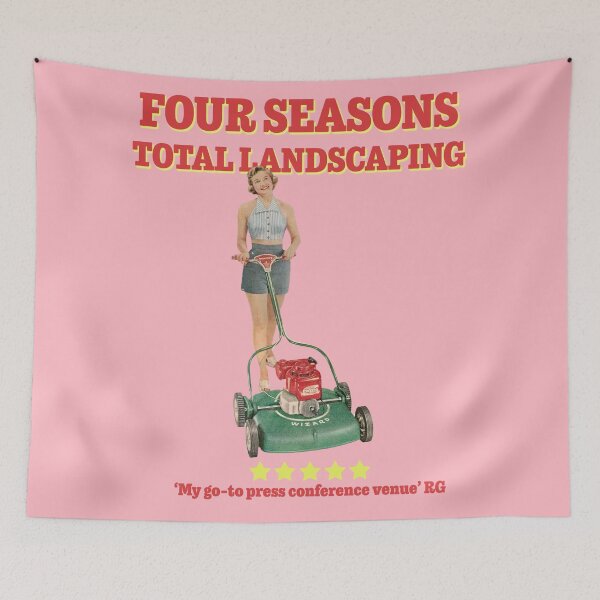 Item preview, Four Seasons Total Landscaping (pink version) - Mowing the lawn  designed and sold by MsGonzalez.