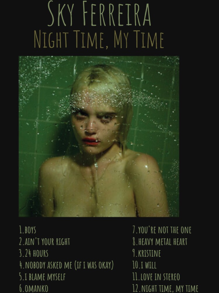 Sky Ferreira - Night Time, My Time - Album TRACKLIST Logo