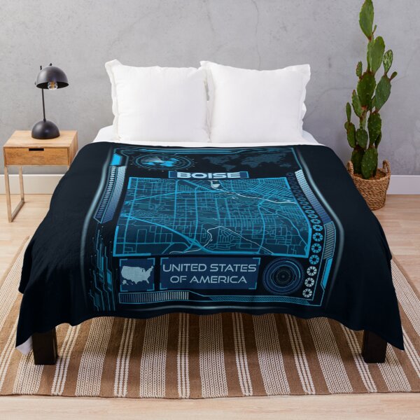 Item preview, Boise Map USA designed and sold by hatimelhag.