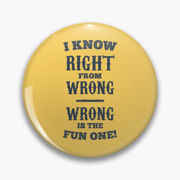 Item preview, I know right from wrong designed and sold by Mircea Iliescu.