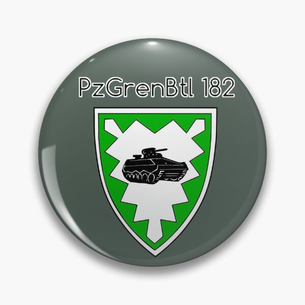 Item preview, Panzergrenadierbataillon 182 (PzGrenBtl 182) - Bundeswehr alemán designed and sold by wordwidesymbols.