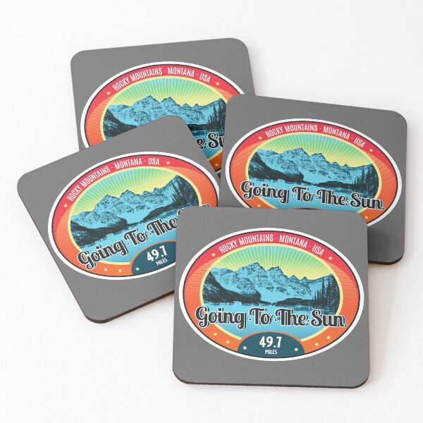Item preview, USA Going-to-the-Sun Road - Rocky Mountains - Montana designed and sold by ROADTROOPER.