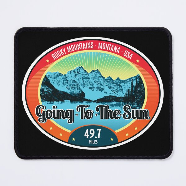 Item preview, USA Going-to-the-Sun Road - Rocky Mountains - Montana designed and sold by ROADTROOPER.
