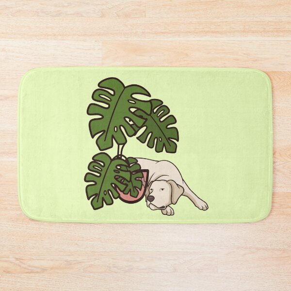 Artikelvorschau, Labrador-Monstera-Vinyl entworfen und verkauft von zackup.