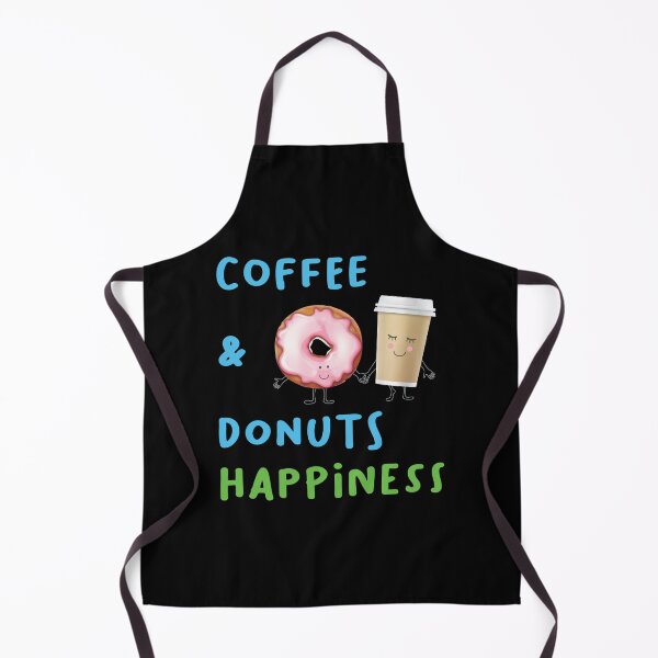 Item preview, coffee & donuts happiness shirt , I love coffee and donuts shirt Donuts lovers Gift Idea Coffee Lover Shirt morning people Gift For Coffee & donuts Lover designed and sold by Laadel.
