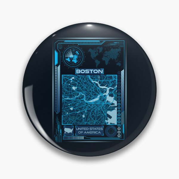 Item preview, Boston Map USA designed and sold by hatimelhag.
