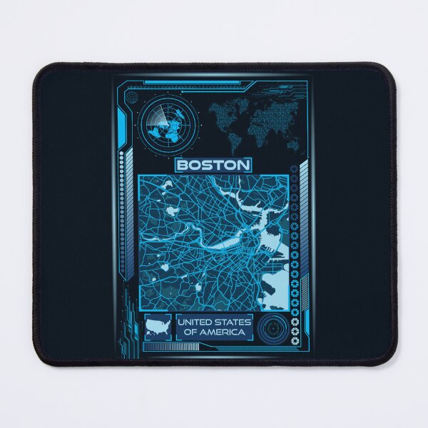 Item preview, Boston Map USA designed and sold by hatimelhag.