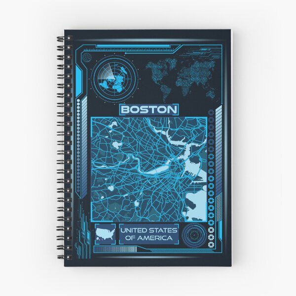 Item preview, Boston Map USA designed and sold by hatimelhag.