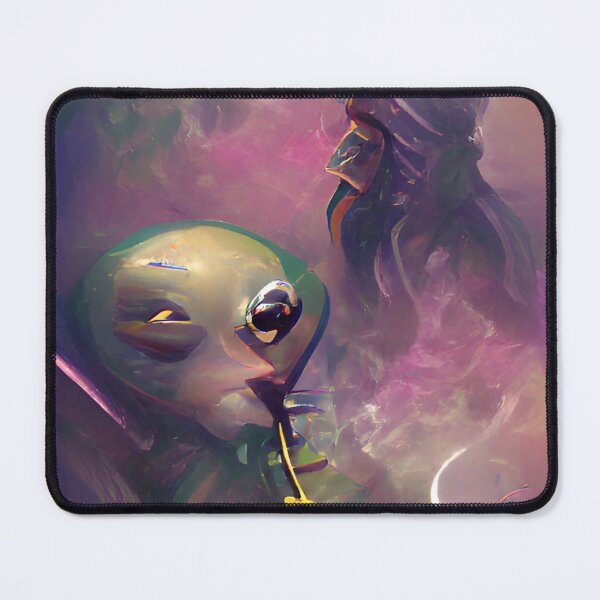 Item preview, alien pong designed and sold by humanmeetsai.