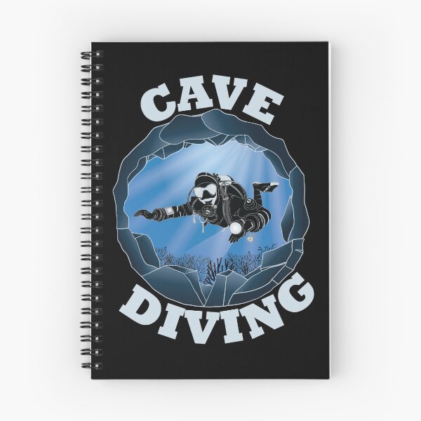 Item preview, Cave Diving - Underwater Scuba Diver designed and sold by TheInkElephant.