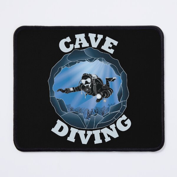 Item preview, Cave Diving - Underwater Scuba Diver designed and sold by TheInkElephant.