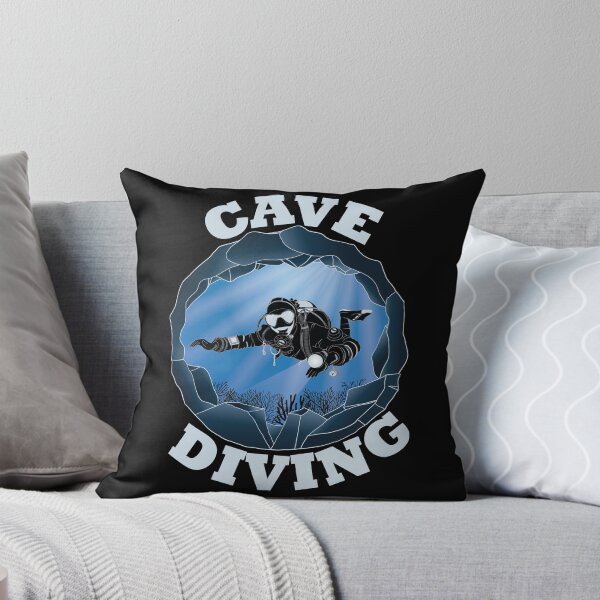 Item preview, Cave Diving - Underwater Scuba Diver designed and sold by TheInkElephant.